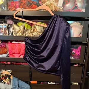 Express Deep Navy Blouse